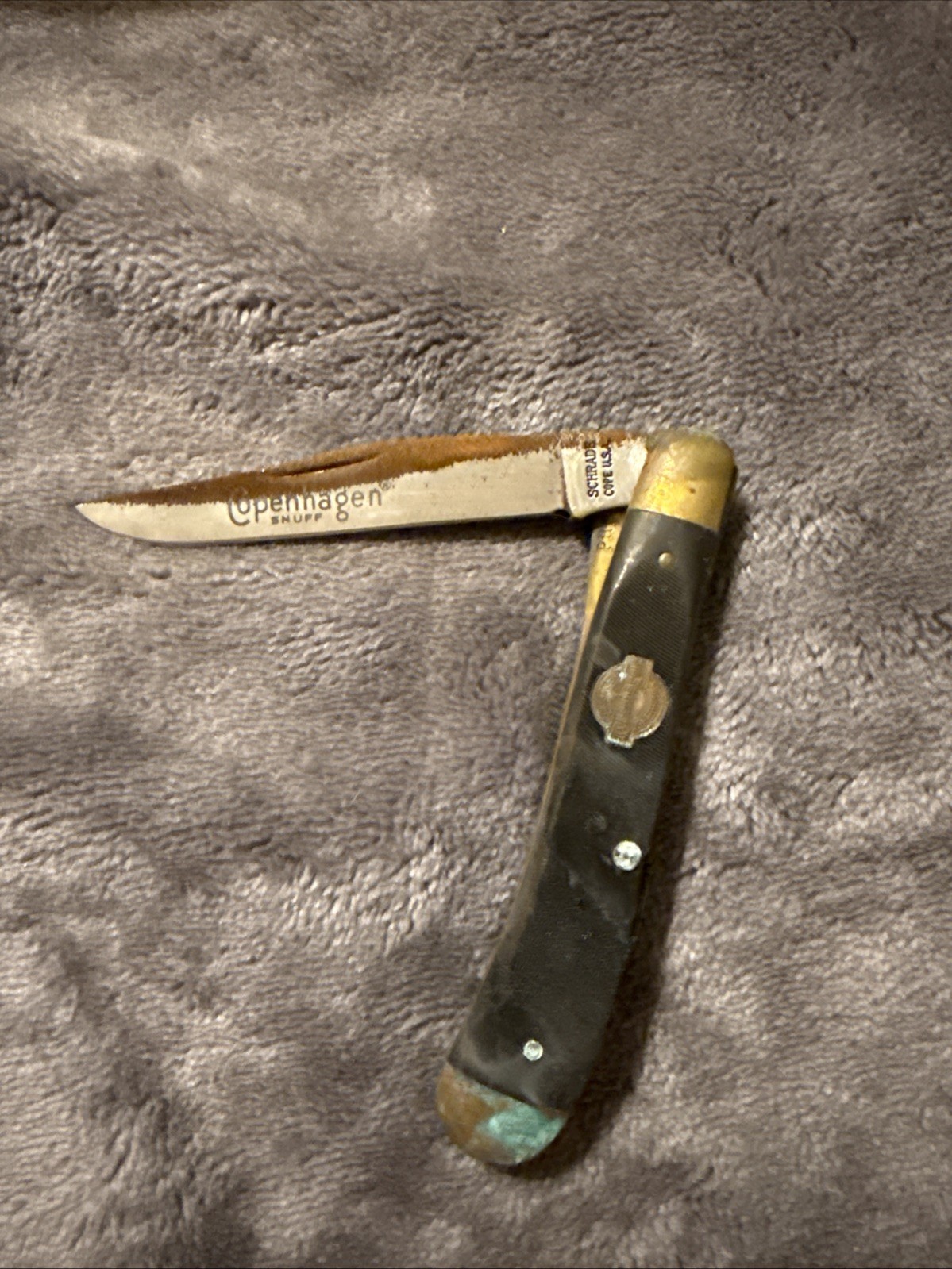 Vintage Schrade Cope USA Copenhagen folding single blade Jack Knife