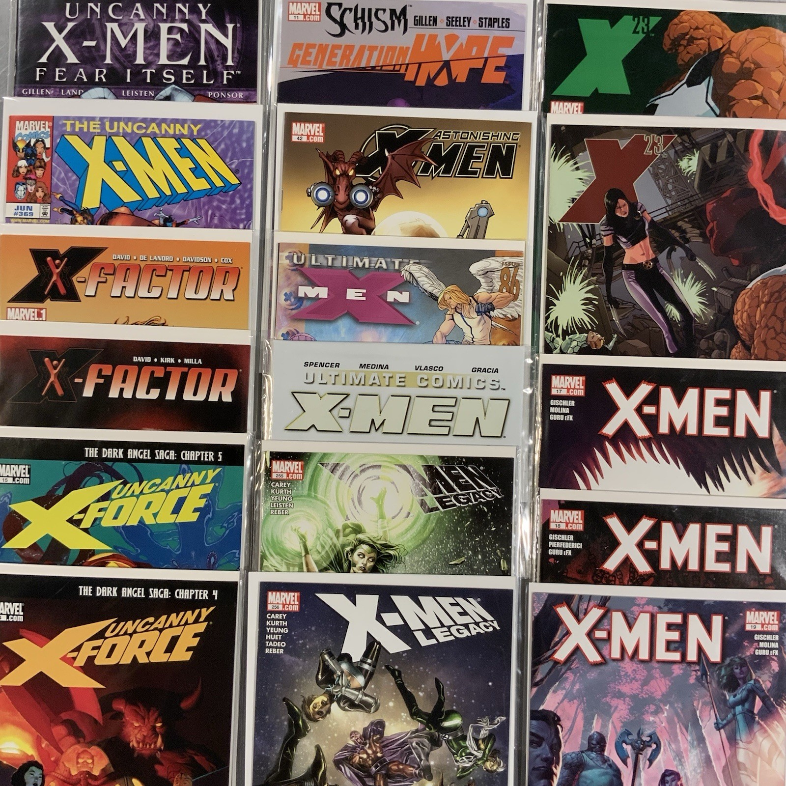 X-Men Related Comic Lot 17 Books VF/NM Marvel Comics Featuring X23 X-Men Related Comic Lot 17 Books VF/NM Marvel Comics Featuring X23