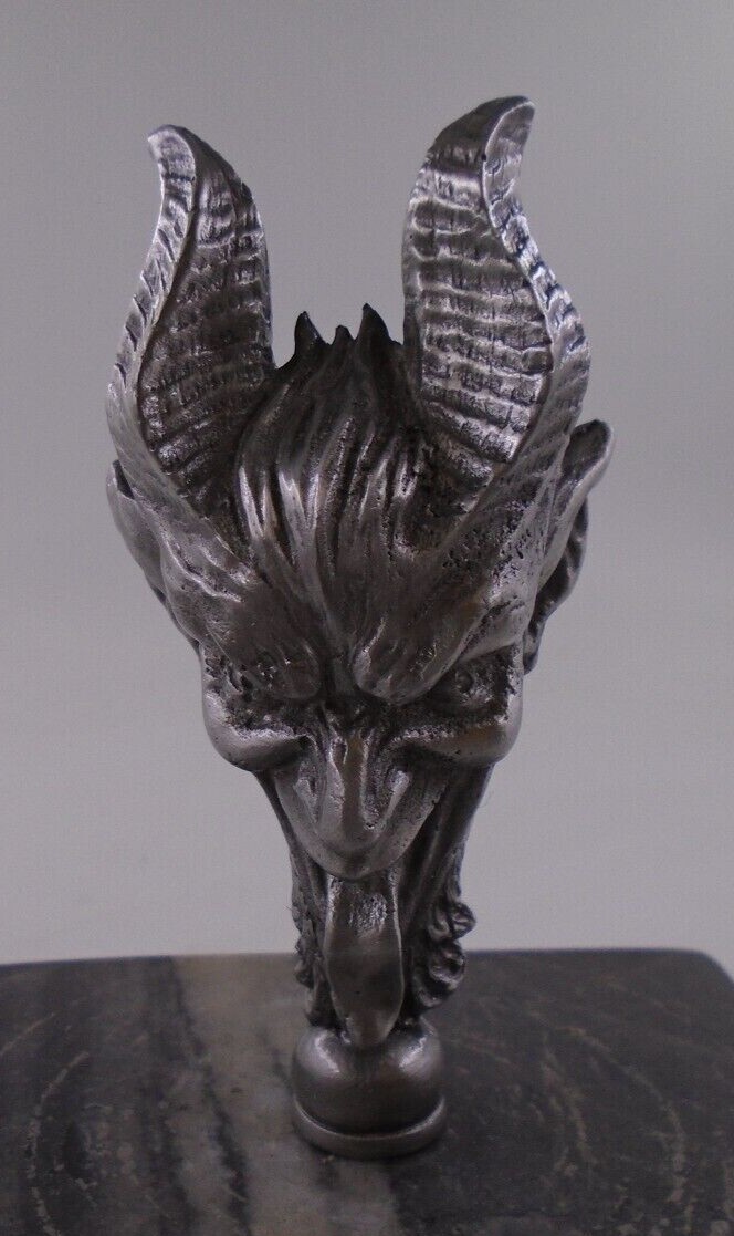 krampus, baphomet satan  ratrod hotrod car hood ornament
