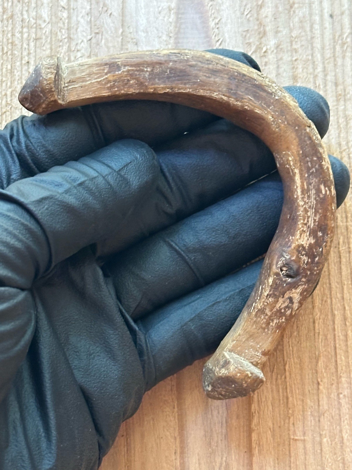 Tomachee Artifacts 👣 ESKIMO INUITS LARGE UTILITY BAG/BOX HANDLE BERING SEA AK🔥