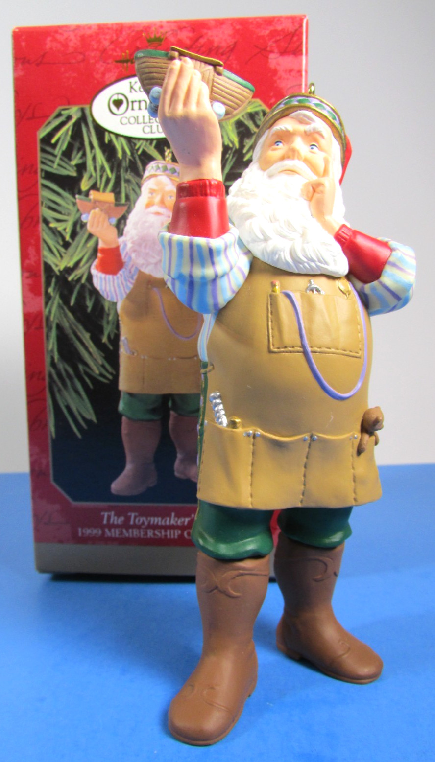 1999 Hallmark Member Ornament THE TOYMAKER GIFT