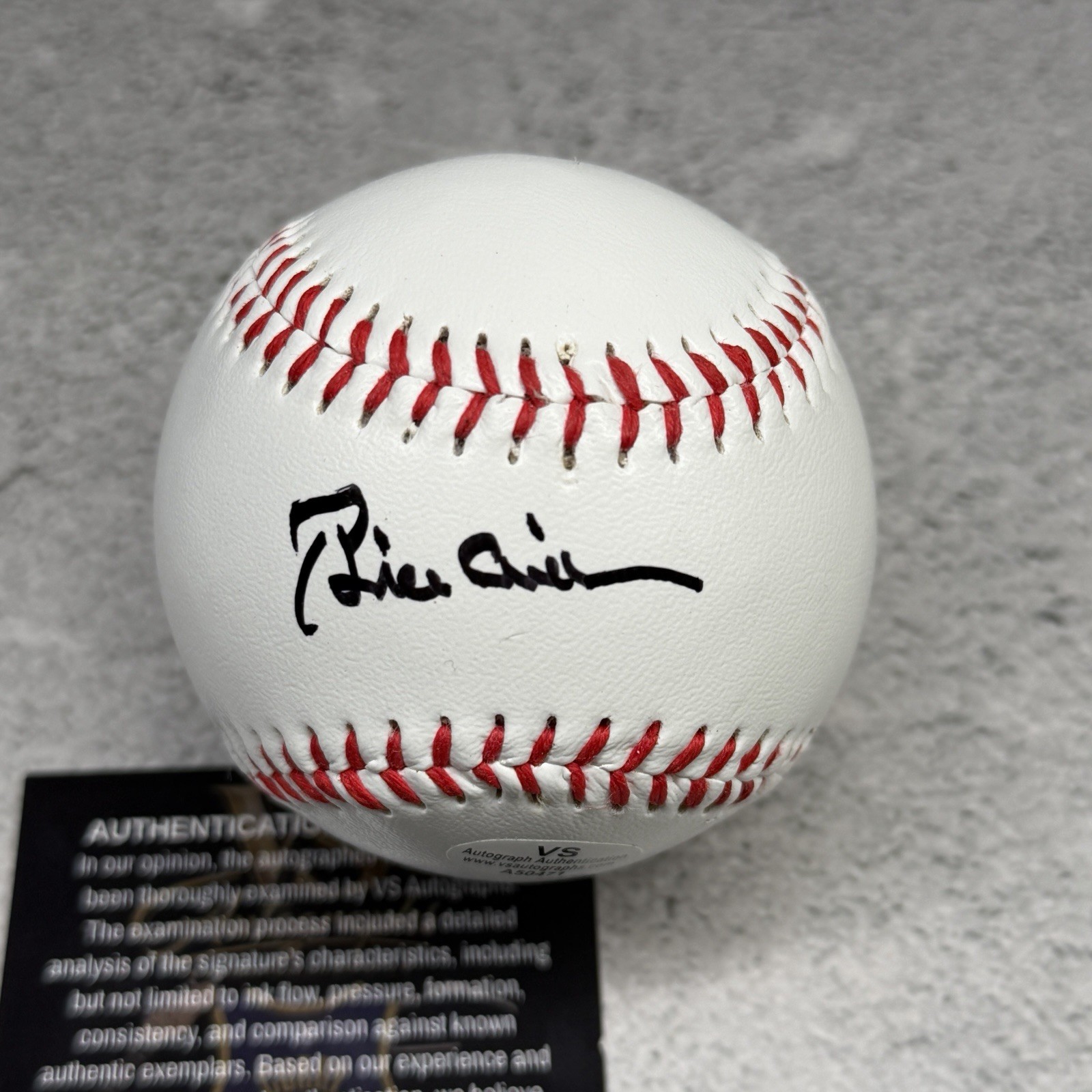 President Bill Clinton Signed Baseball W/COA Autographed Ball