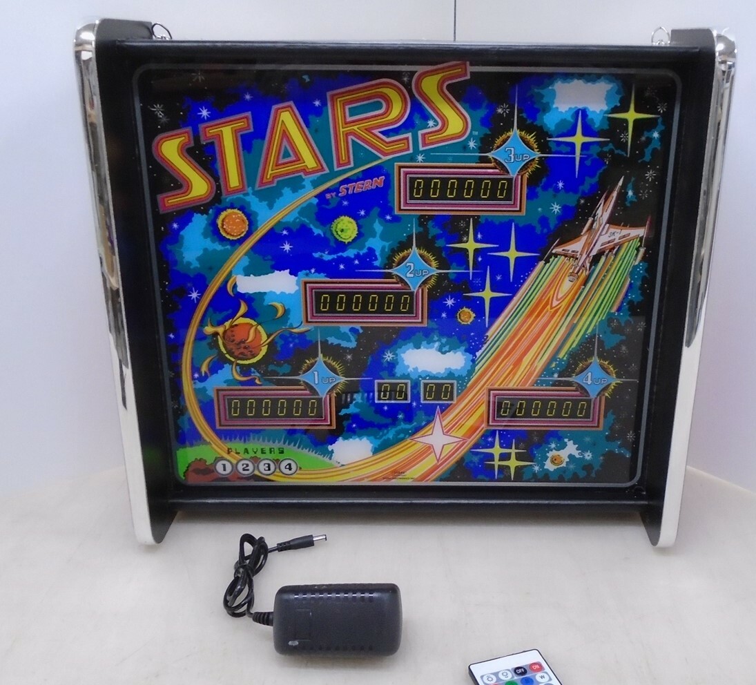 Stern Stars Pinball Head LED Display light box Stern Stars Pinball Head LED Display light box