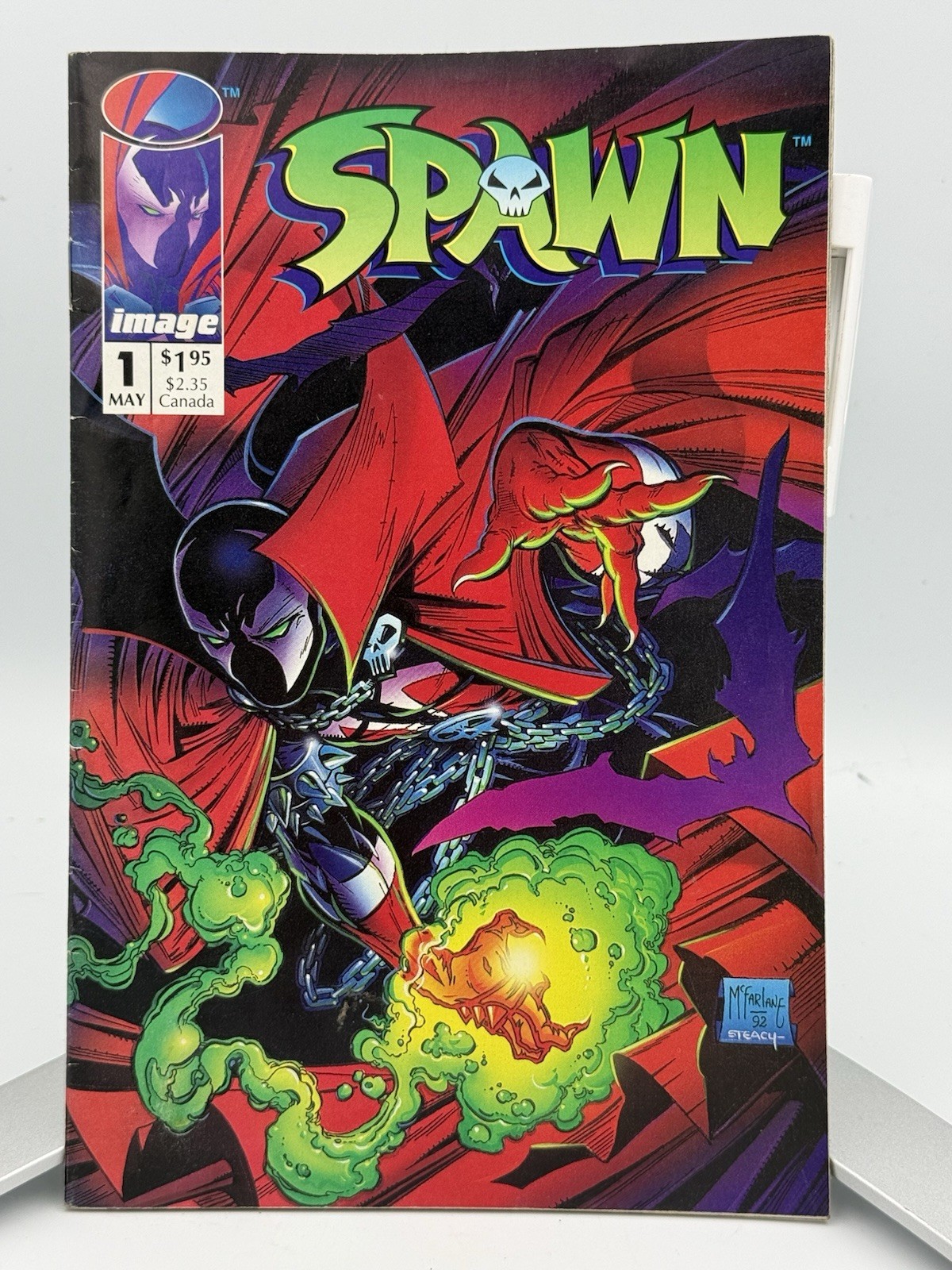 Spawn #1 9.4 NM (Image/Malibu 1992) 1st Spawn