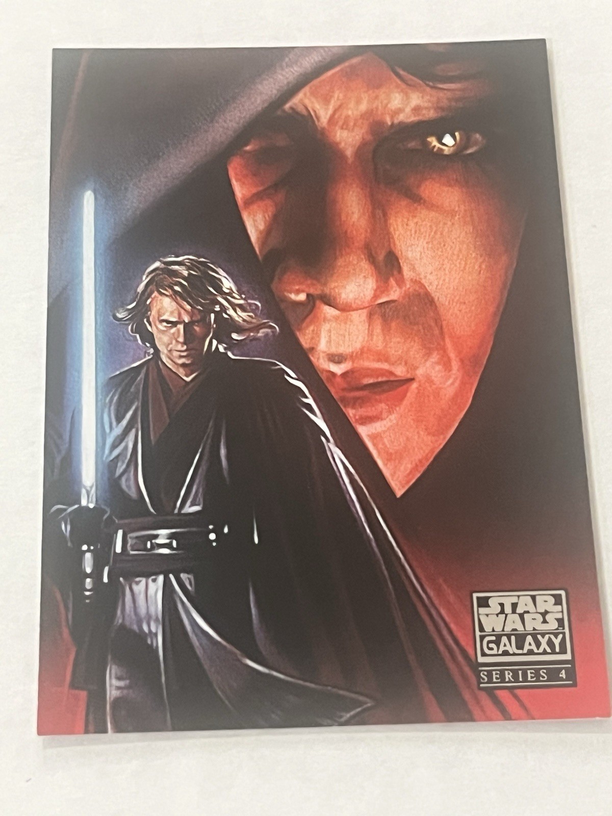 2009 Topps Star Wars Galaxy 4 ANAKIN SKYWALKER #14 Base Card Steve Chorney
