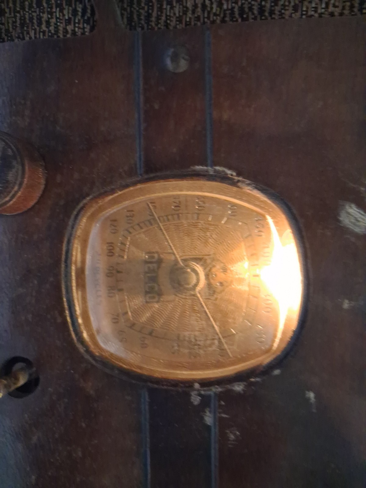 Antique Delco Radio Model R 1125 Super Heterodyne Receiver Powers On