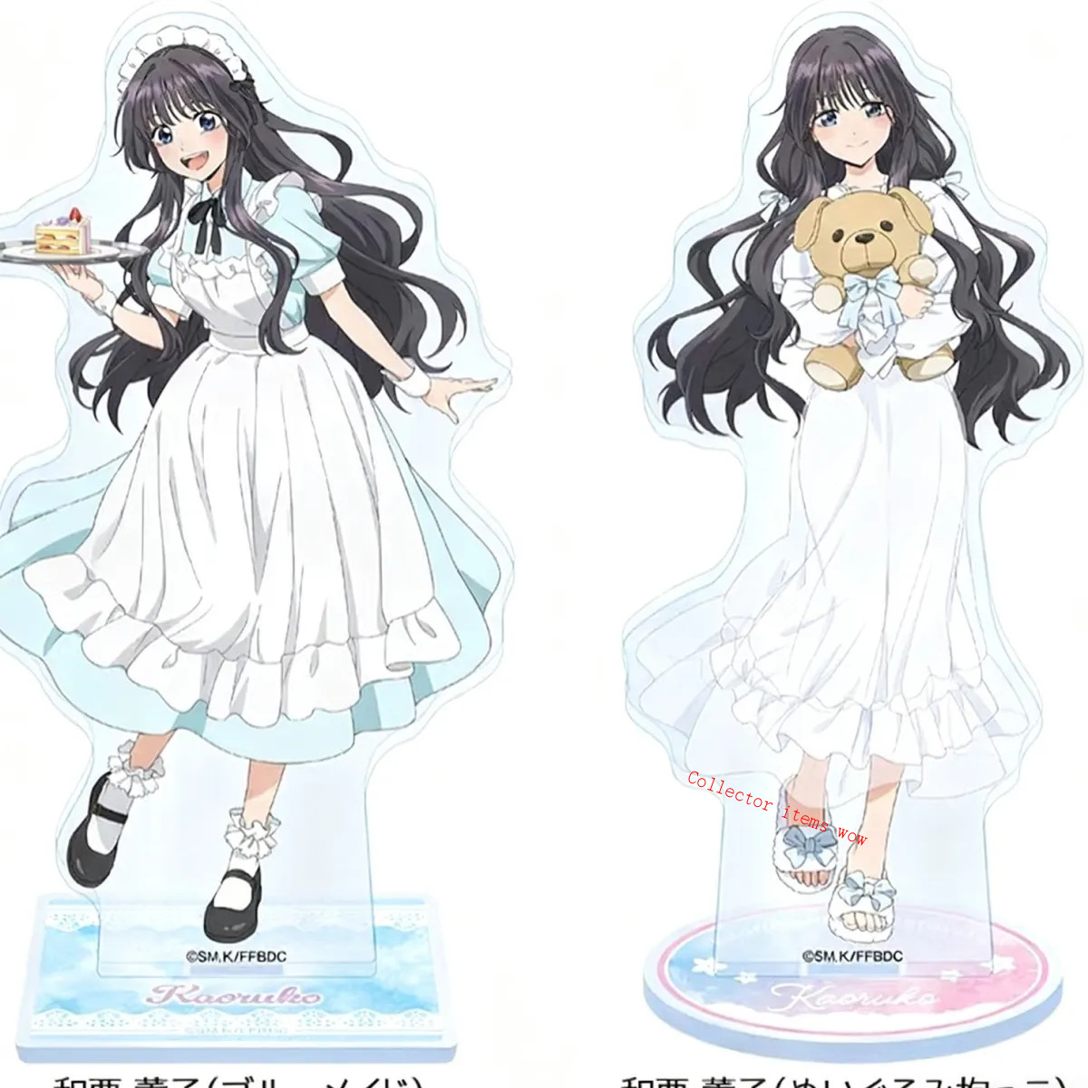 2pcs/set Kaoru Hana Wa Rin To Saku Waguri Kaoruko 10cm Acrylic Figure Model