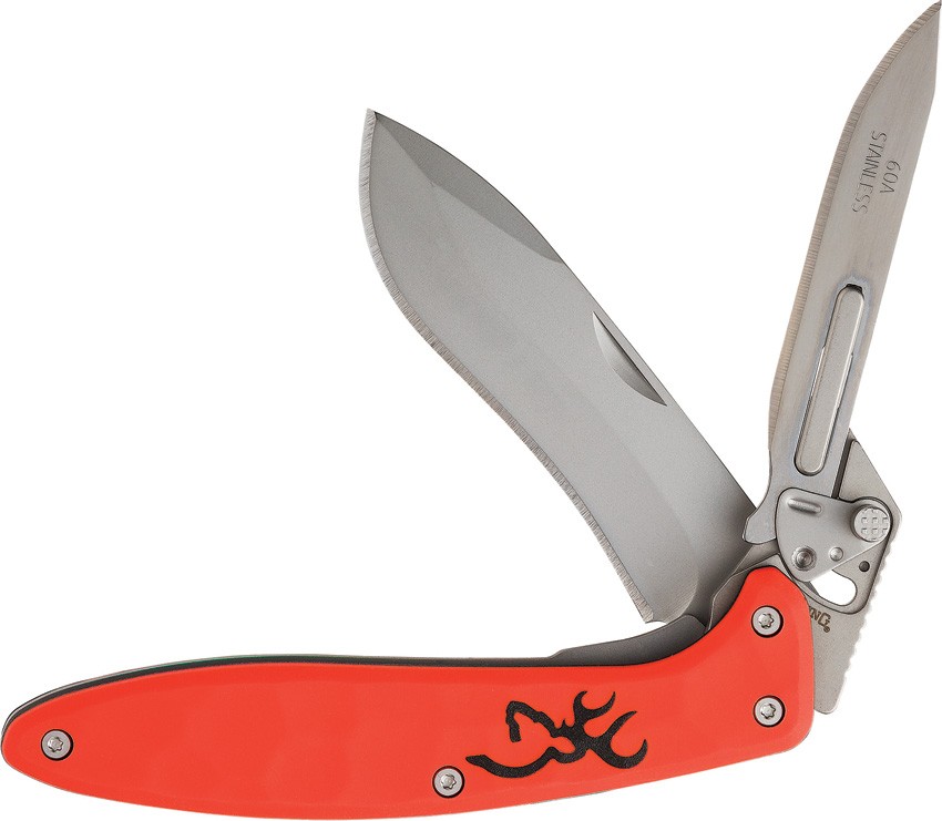Browning Primal Scalpel Linerlock Polymer Folding 420J2 Pocket Knife 0462