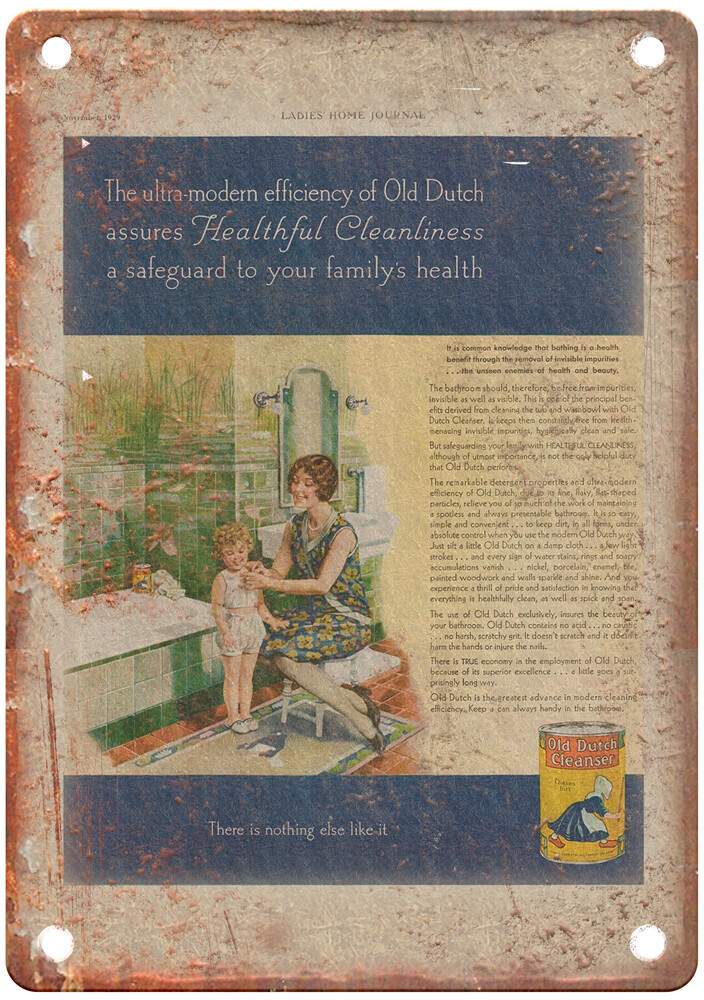 Old 1929 SUPER SUDS Dish Washing Detergent Soap Ad Retro Look Metal Sign ZF401 Old 1929 SUPER SUDS Dish Washing Detergent Soap Ad Retro Look Metal Sign ZF401