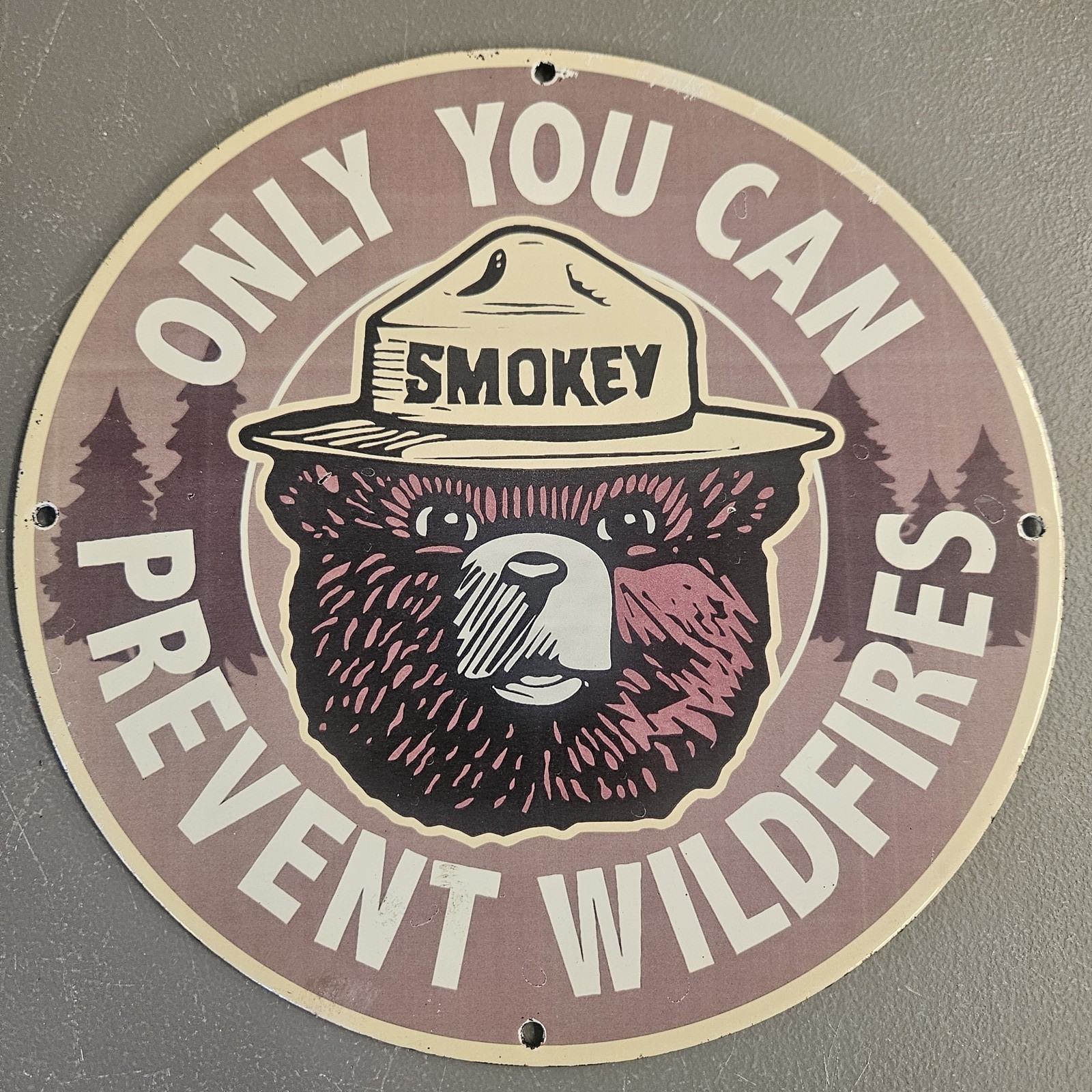 VINTAGE SMOKEY BEAR 12\