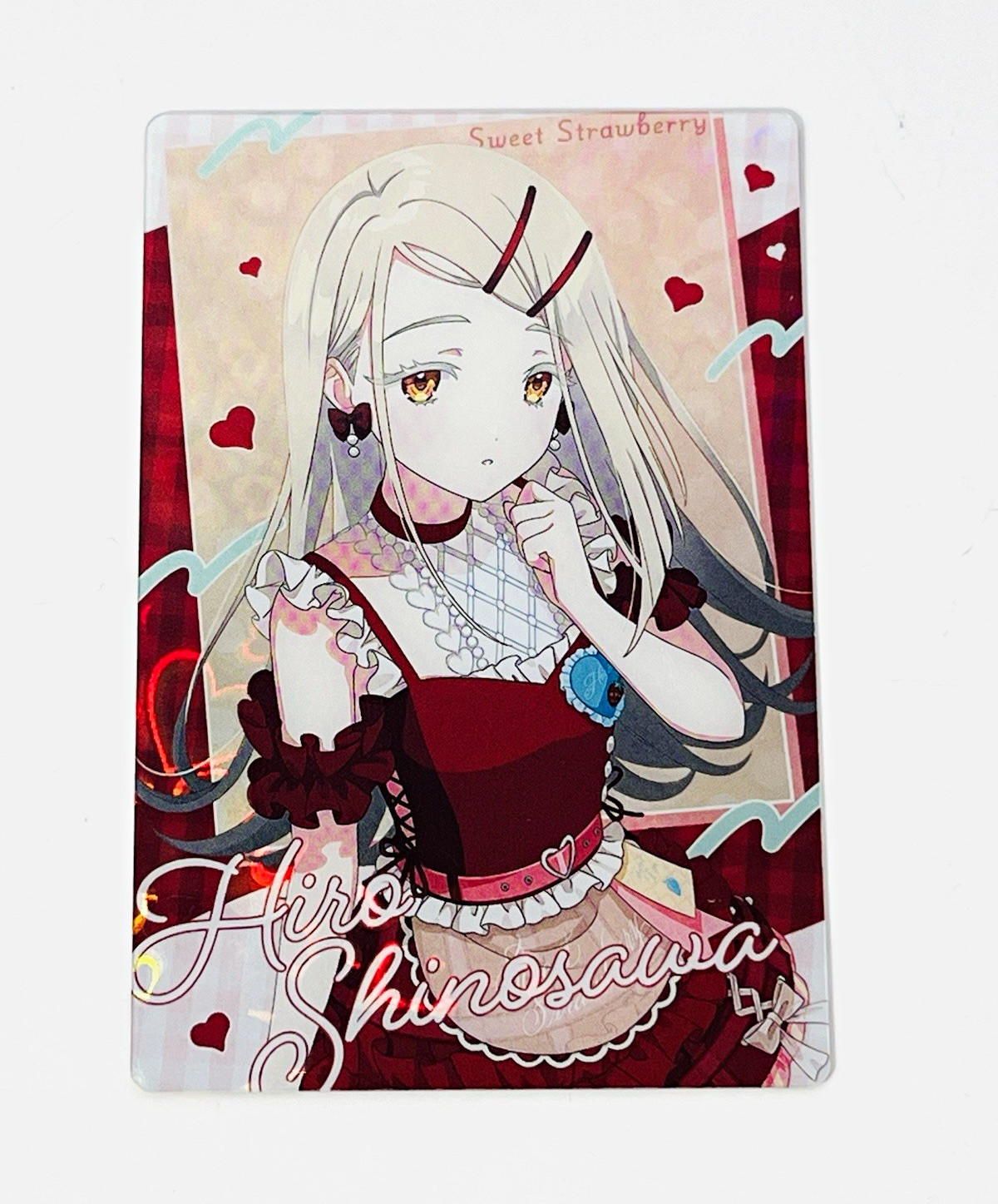 Gakuen Idolmaster Wafer 2 Card No.08 Hiro Shinosawa SR Super Rare Bandai
