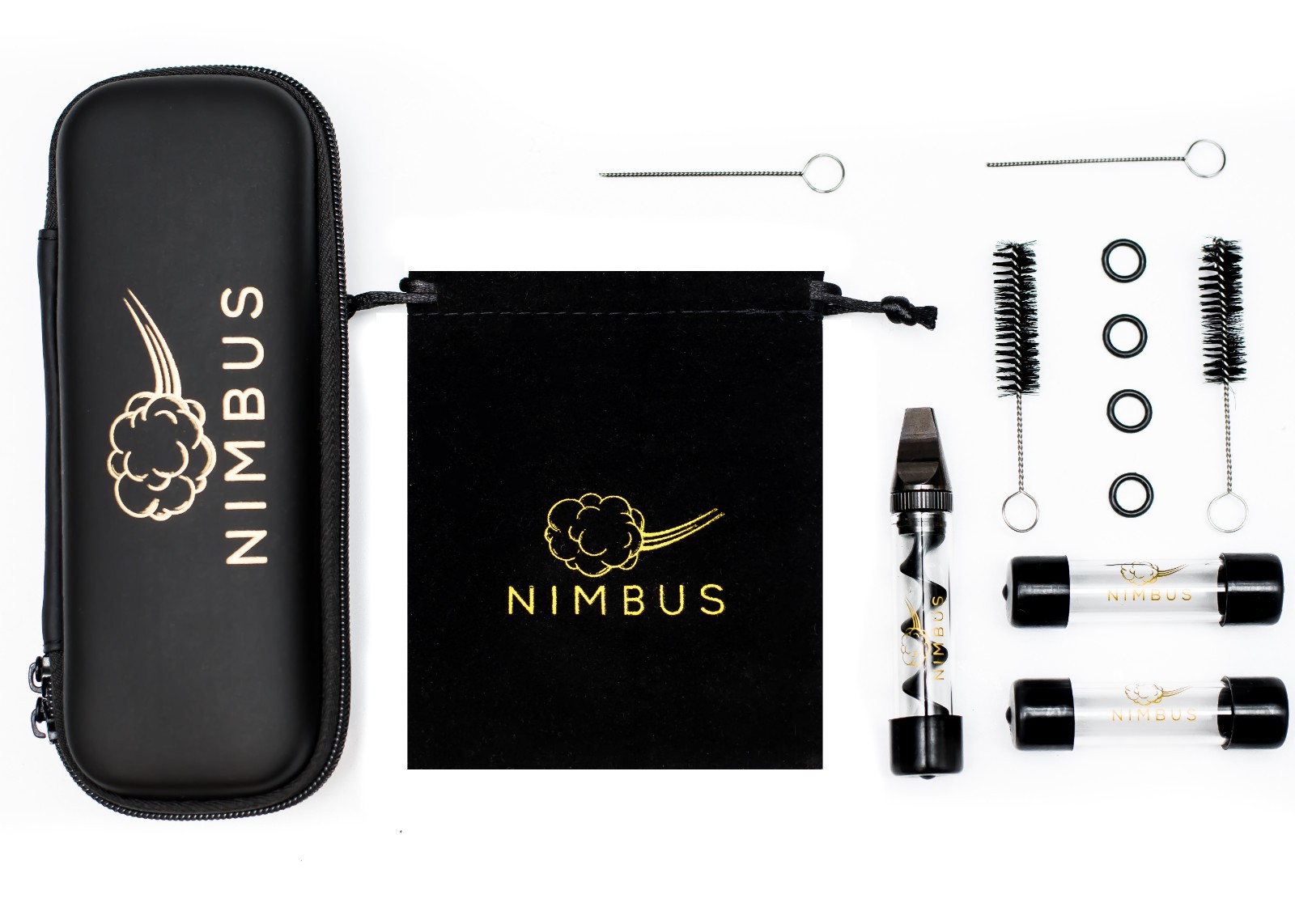 Glass Blunt Bundle mini (BLACK) *FREE SHIPPING *