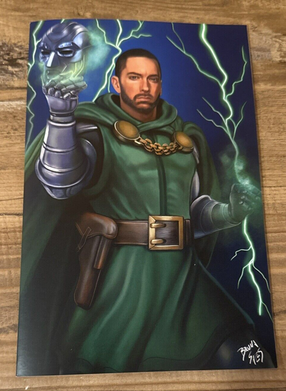Orbit Eminem NYCC 2024 EXCLUSIVE VARIANT DR DOOM W/Hood off limited SALES