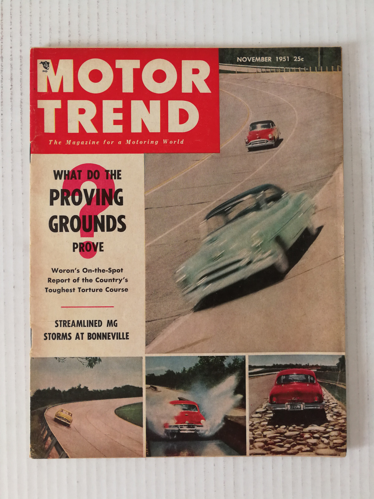 Motor Trend November 1951 Cadillac - MG Sports Trail - Bonneville Speedway 723 Motor Trend November 1951 Cadillac - MG Sports Trail - Bonneville Speedway 723