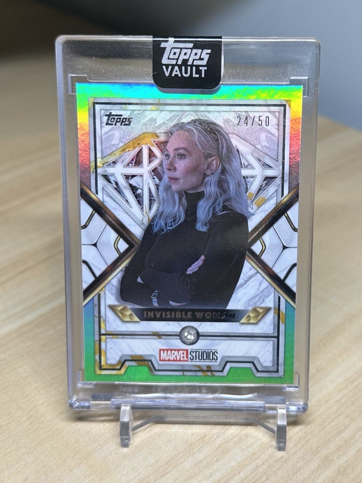2026 Topps Marvel Vault INVISIBLE WOMAN DIAMOND # /50 #MD-81 Fantastic 4