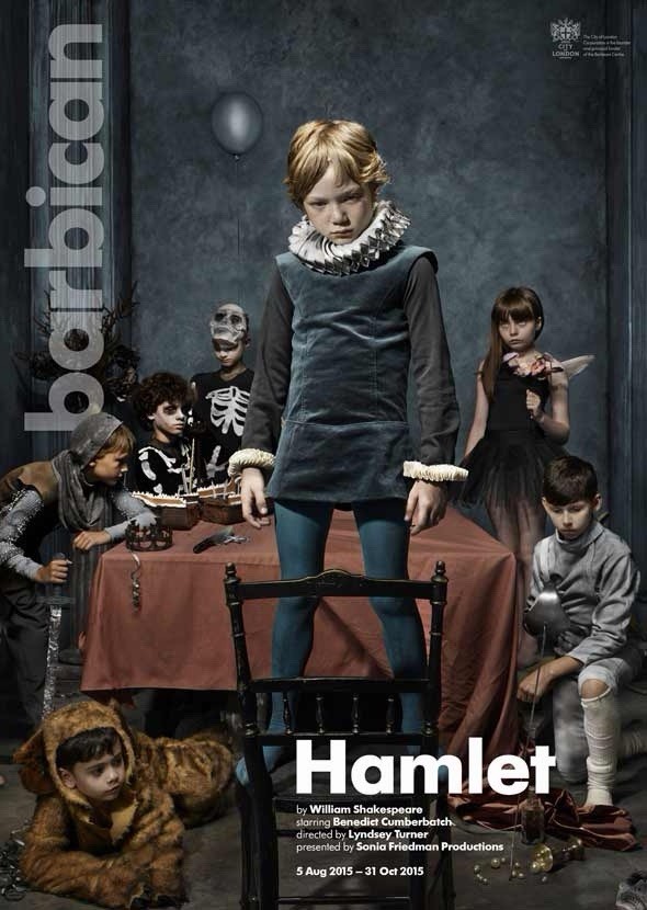 Benedict Cumberbatch Hamlet 2015 Barbican Original A1 Theatre Poster Unused