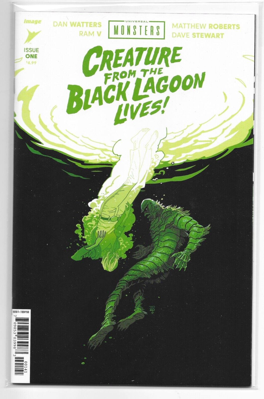 2024 Image Creature from the Black Lagoon Lives 1 Adam's Variant Set /750 Virgin