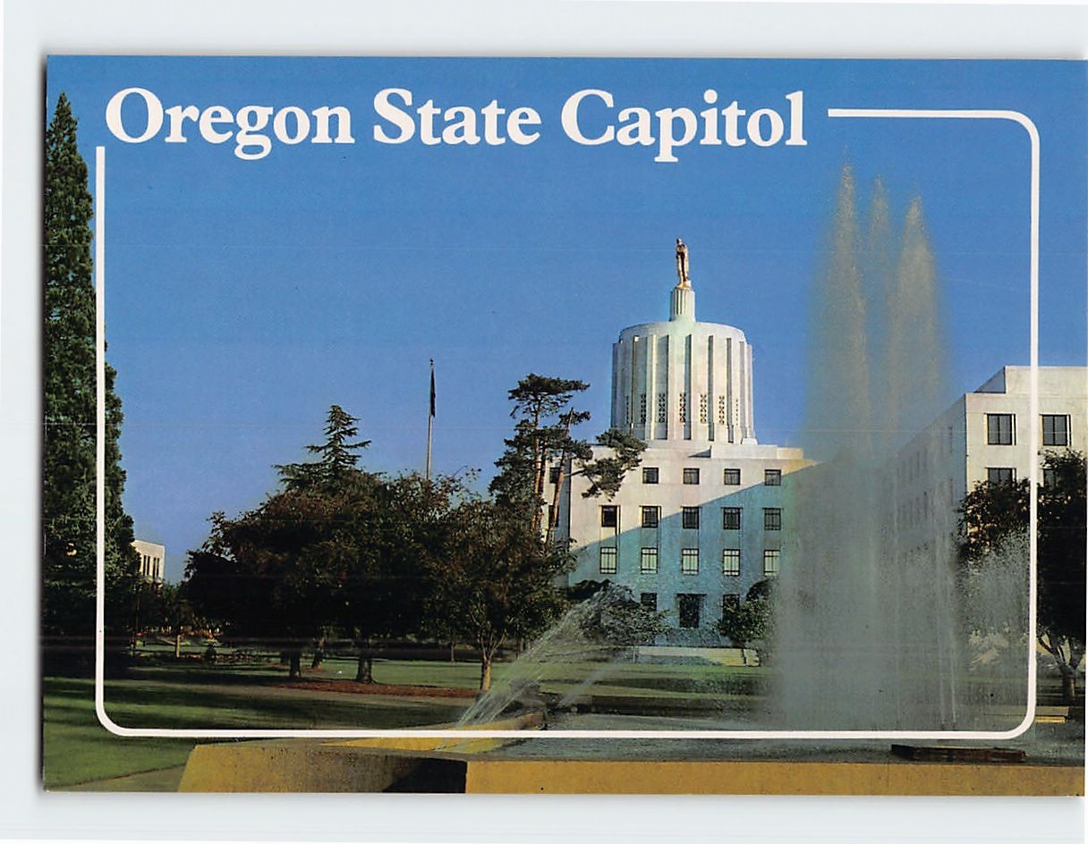 Oregon State Capitol Salem Oregon USA G-51104