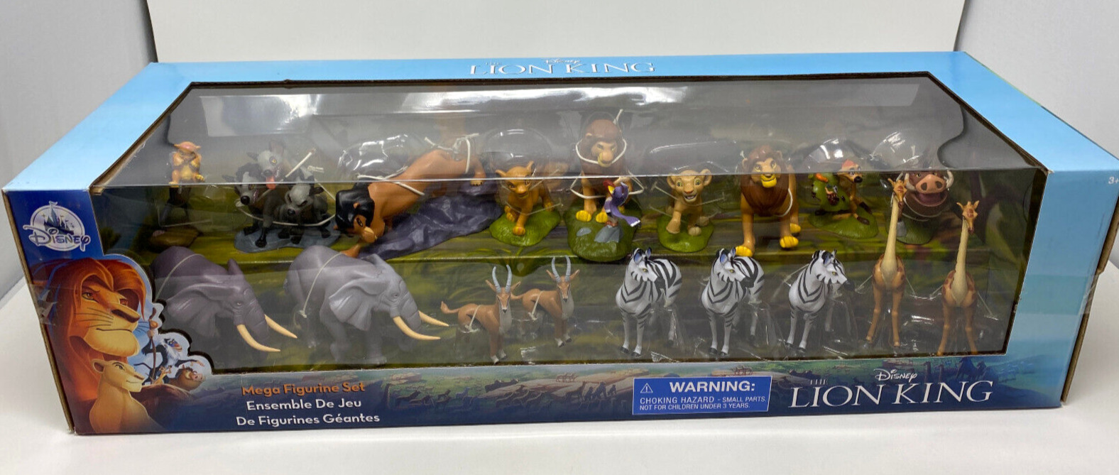 Disney Store Lion King Mega 18 Piece Deluxe  Figure Set  Brand New