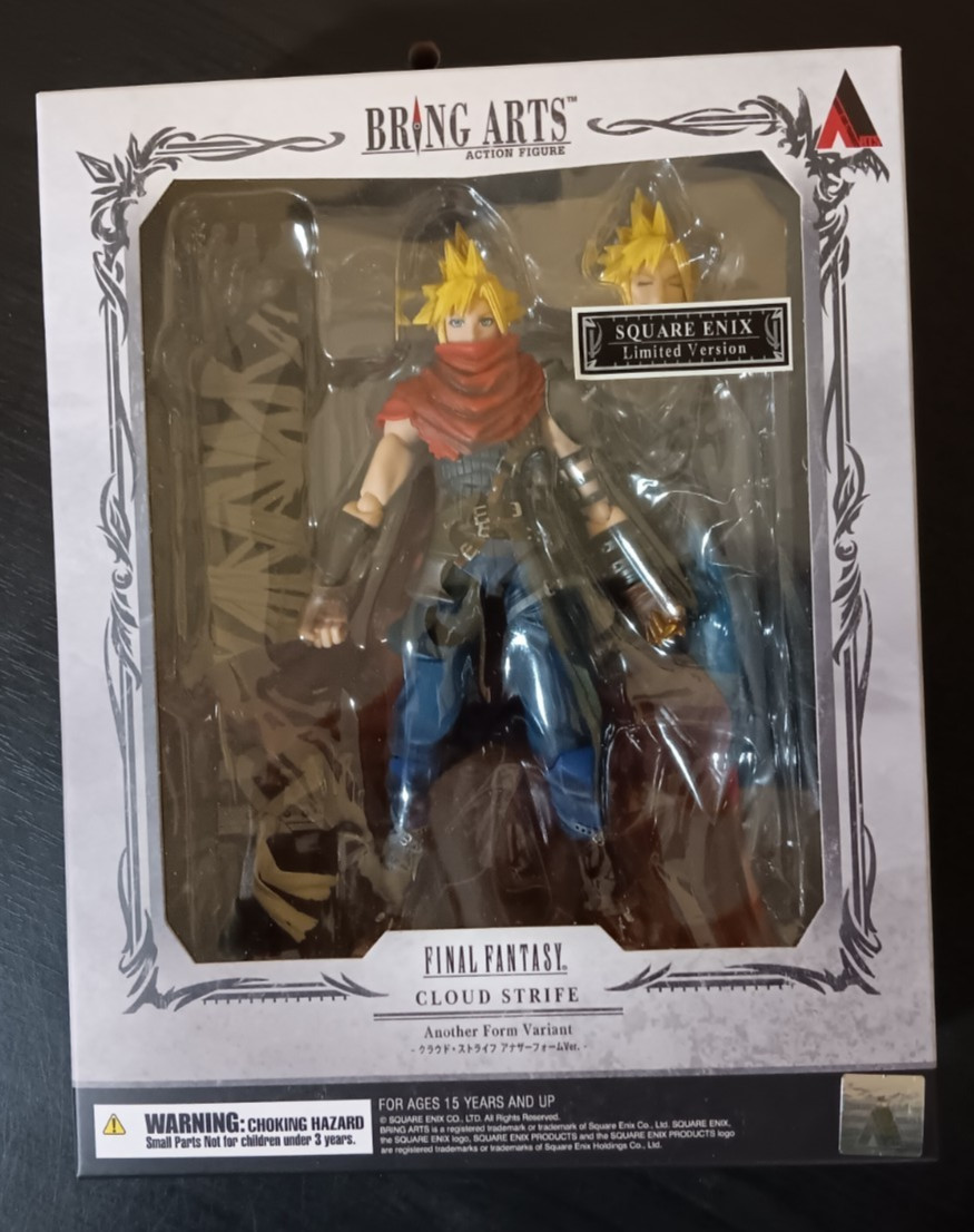 BRING ARTS CLOUD STRIFE FINAL FANTASY LIMITED VERSION ANOTHER FORM VARIANT
