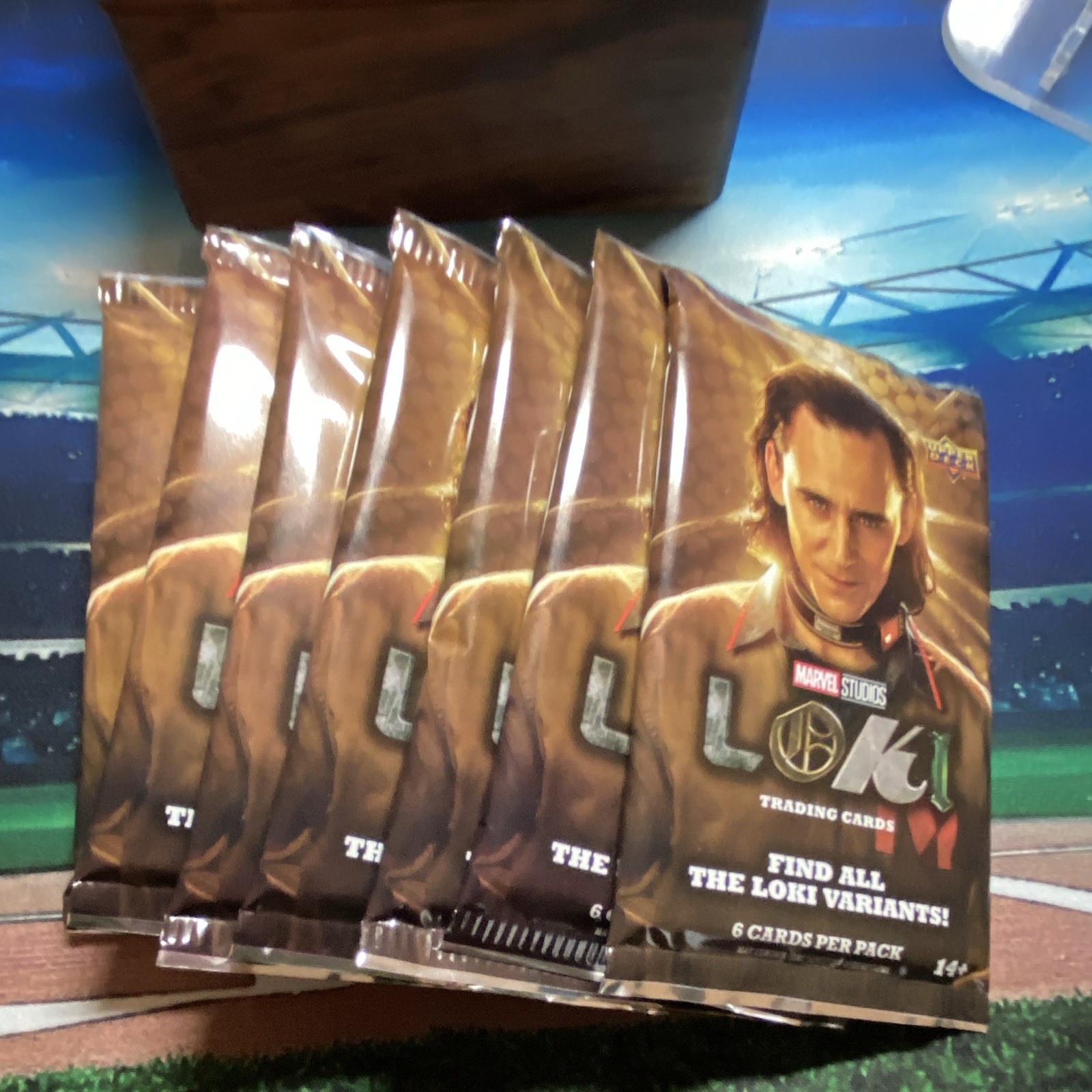 Marvel Studios Loki Trading Card Packs (6 Cards Per Pack)