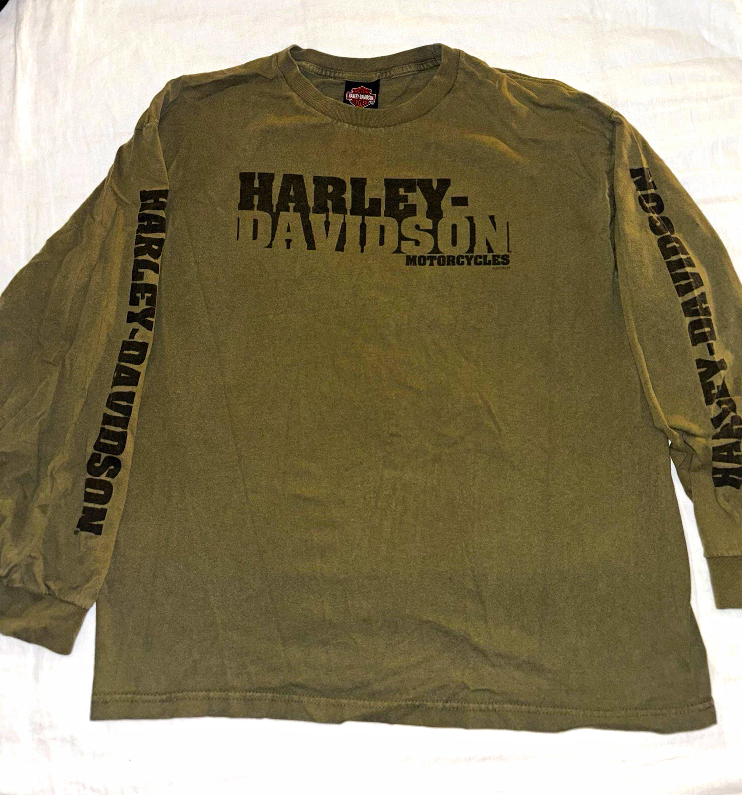 *VINTAGE* Harley-Davidson Paradise Harley Portland Oregon Long Sleeve  2XL