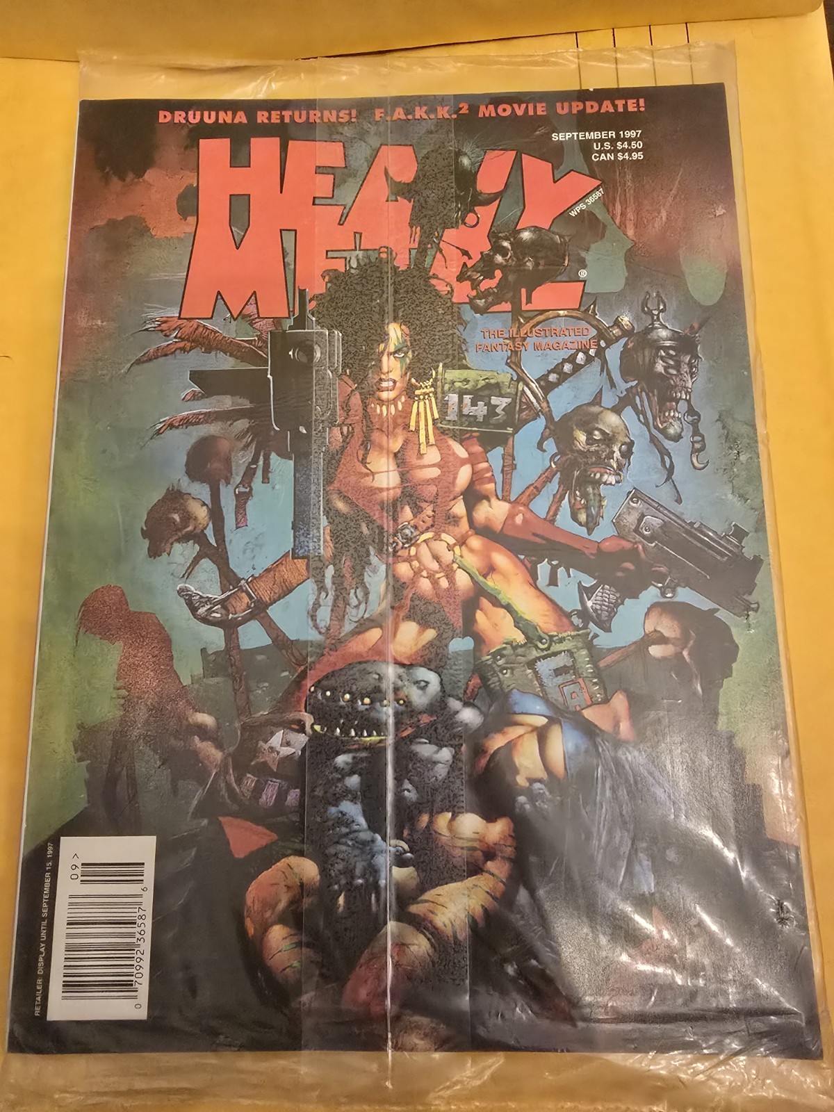 Heavy Metal Magazine #170 Heavy Metal 1997 FN