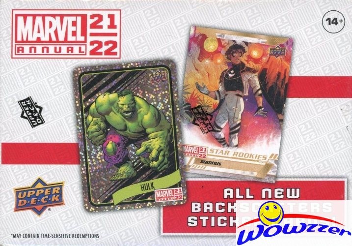 2021/22 Upper Deck Marvel Annual EXCLUSIVE Factory Sealed Blaster Box