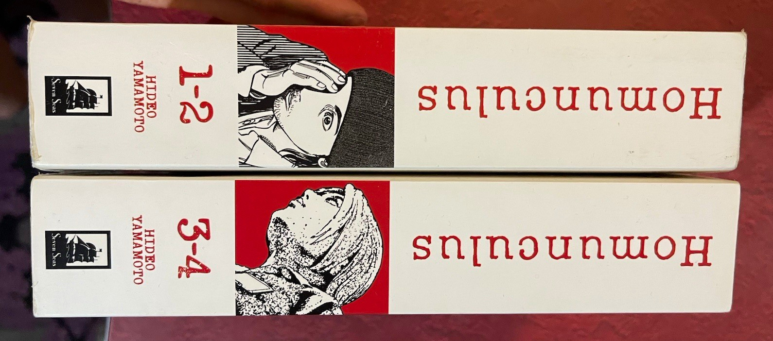 Homunculus Manga Vol 1-4 Lot (1-2, 3-4) by Hideo Yamamoto, Seven Seas