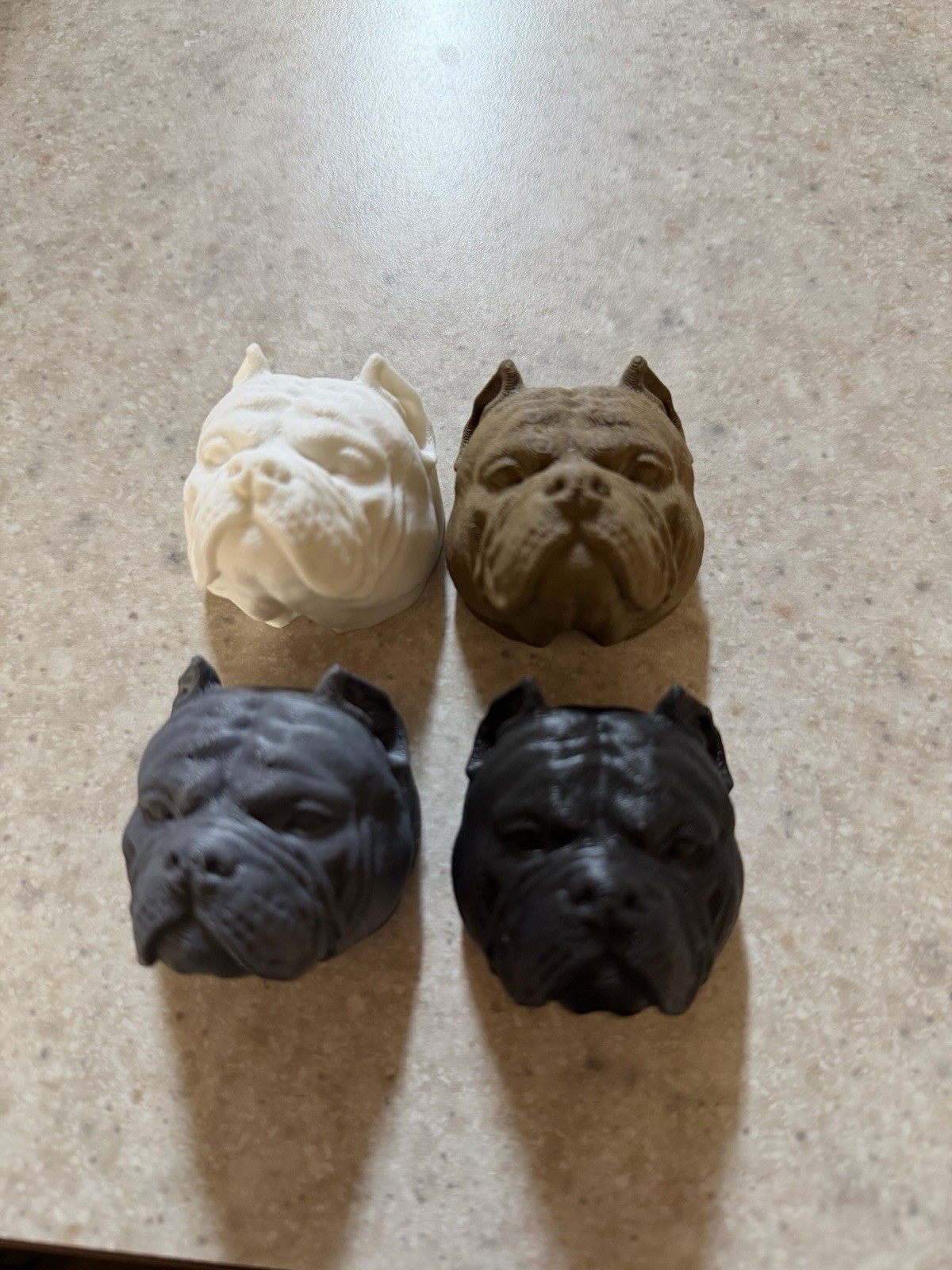 4 american bully magnets