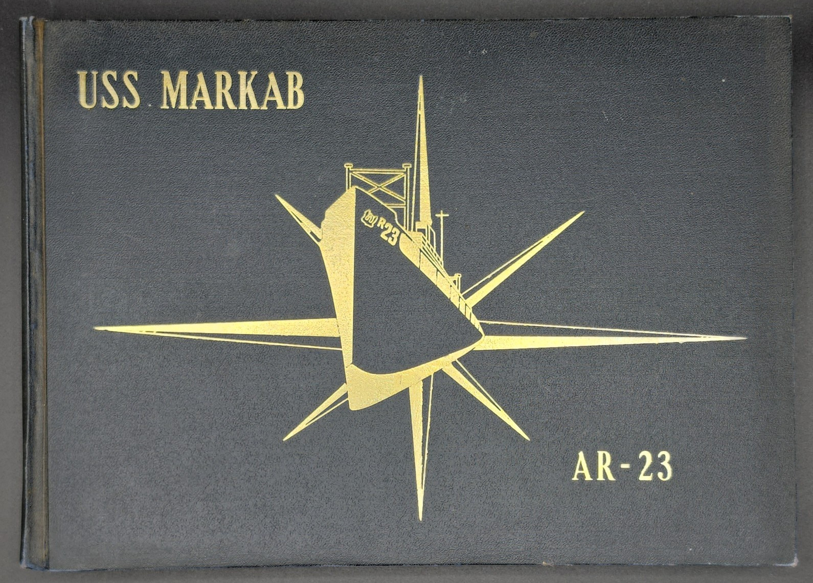 USS MARKAB AR-23 1964-1965 WESTPAC Cruise Book US Navy Deployment Yearbook