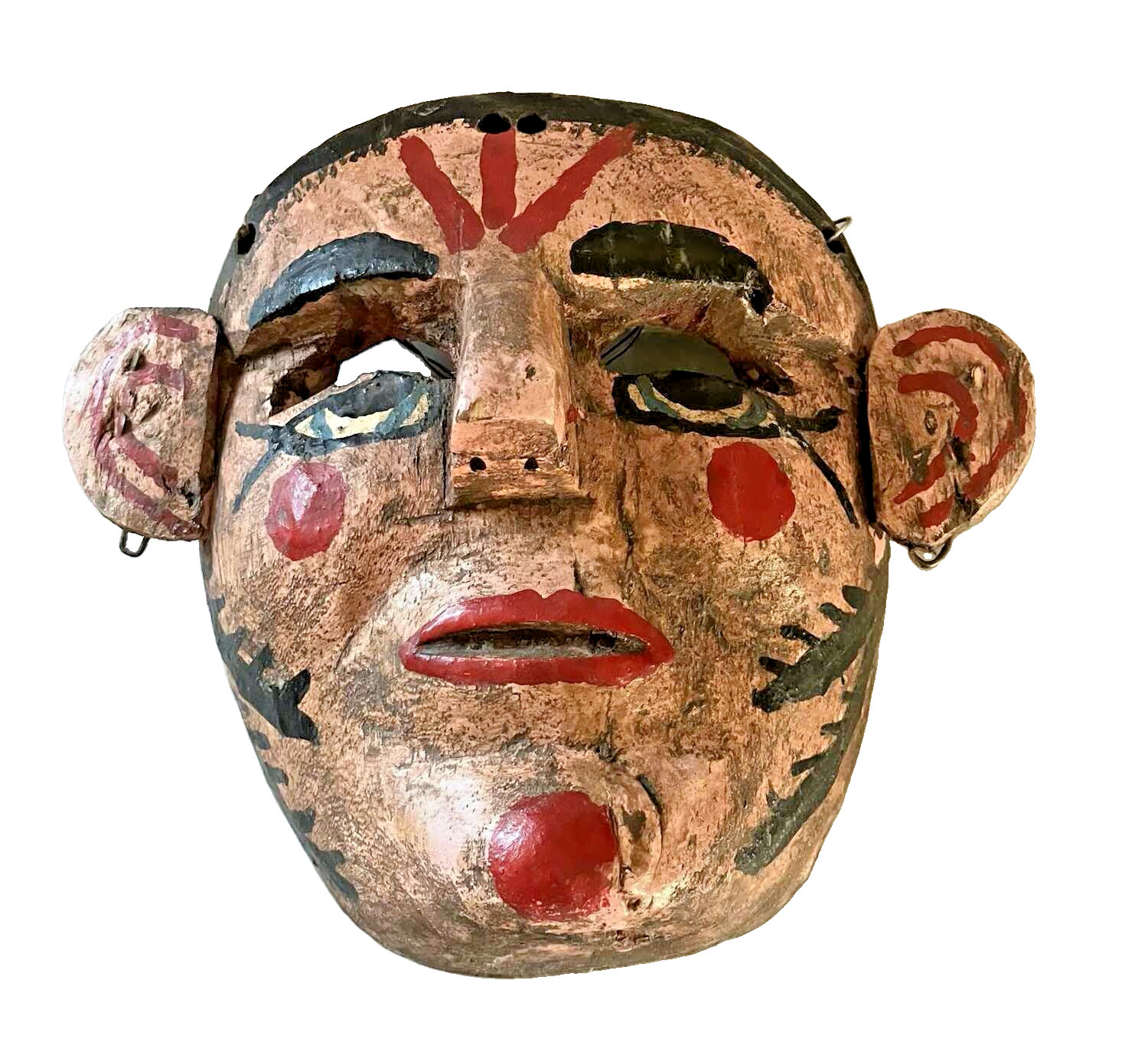RARE VINTAGE MEXICAN MALINCHE MASK
