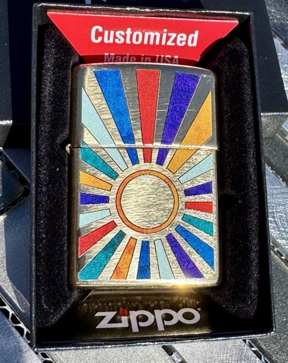 ZIPPO 2025 SMS EXCLUSIVE 1 OF 75 LTD EDT MODEL SOLD OUT RARE HIGH POLISH BRASS