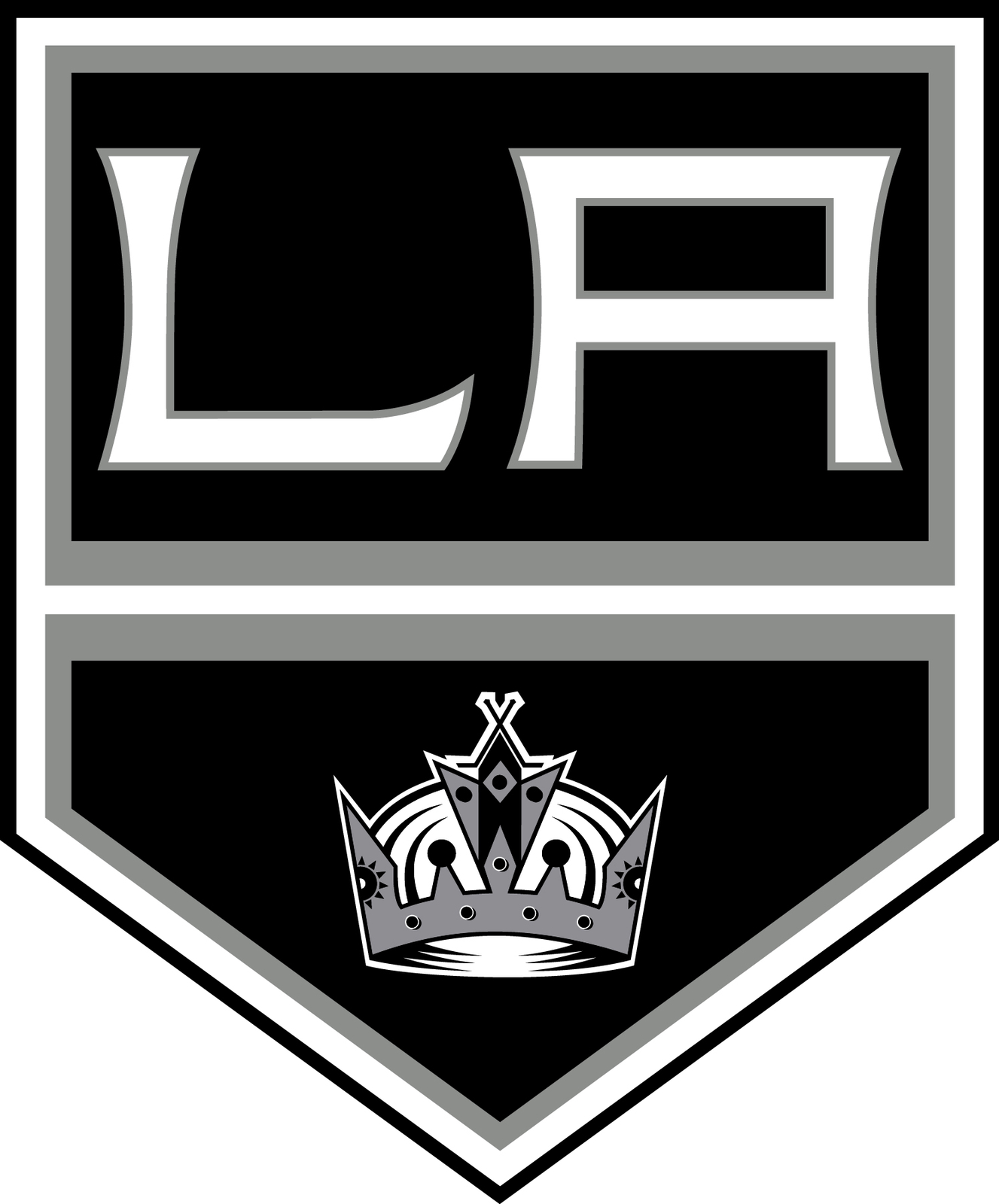 Los Angeles Kings Main Logo Sticker / Vinyl Decal  | 10 Sizes TRACKING