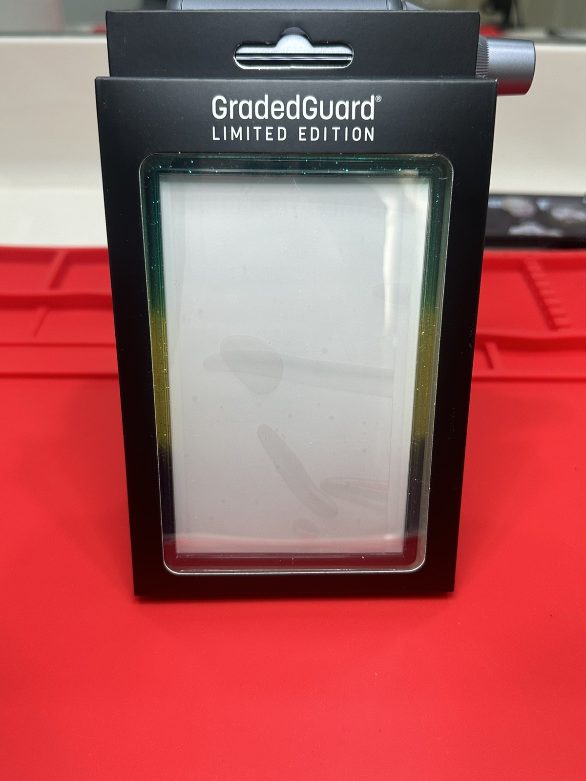 GradedGuard Vortex Limited Edition Green Black Yellow-BGS Graded Card Slab Guard