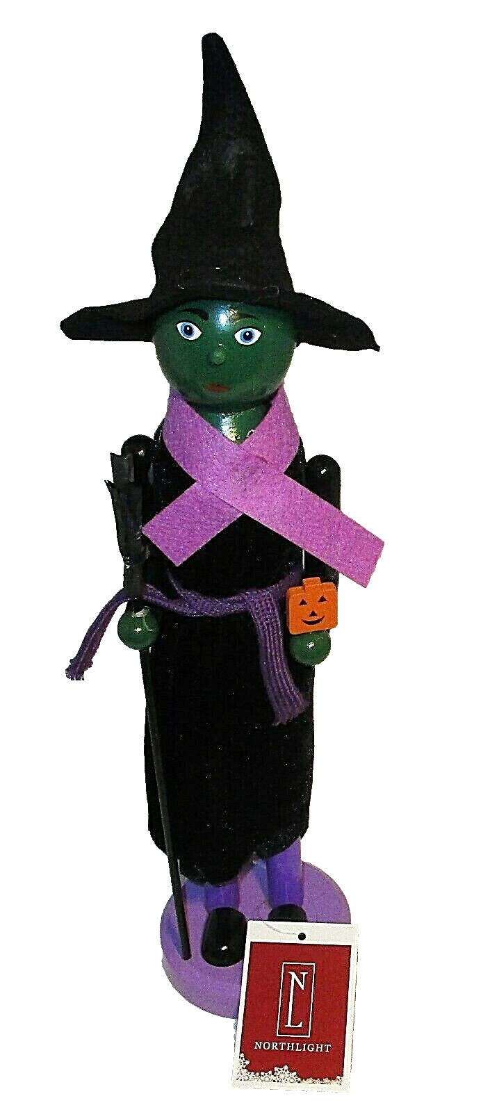 HALLOWEEN WOODEN NUTCRACKER ~ 14\