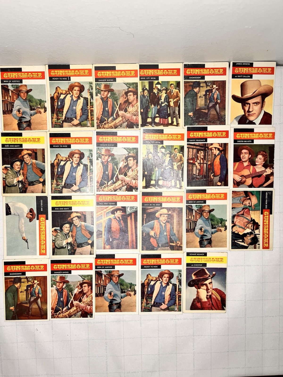 Lot Of 111  1958 Topps TV Western Trading Cards Includes Duplicates