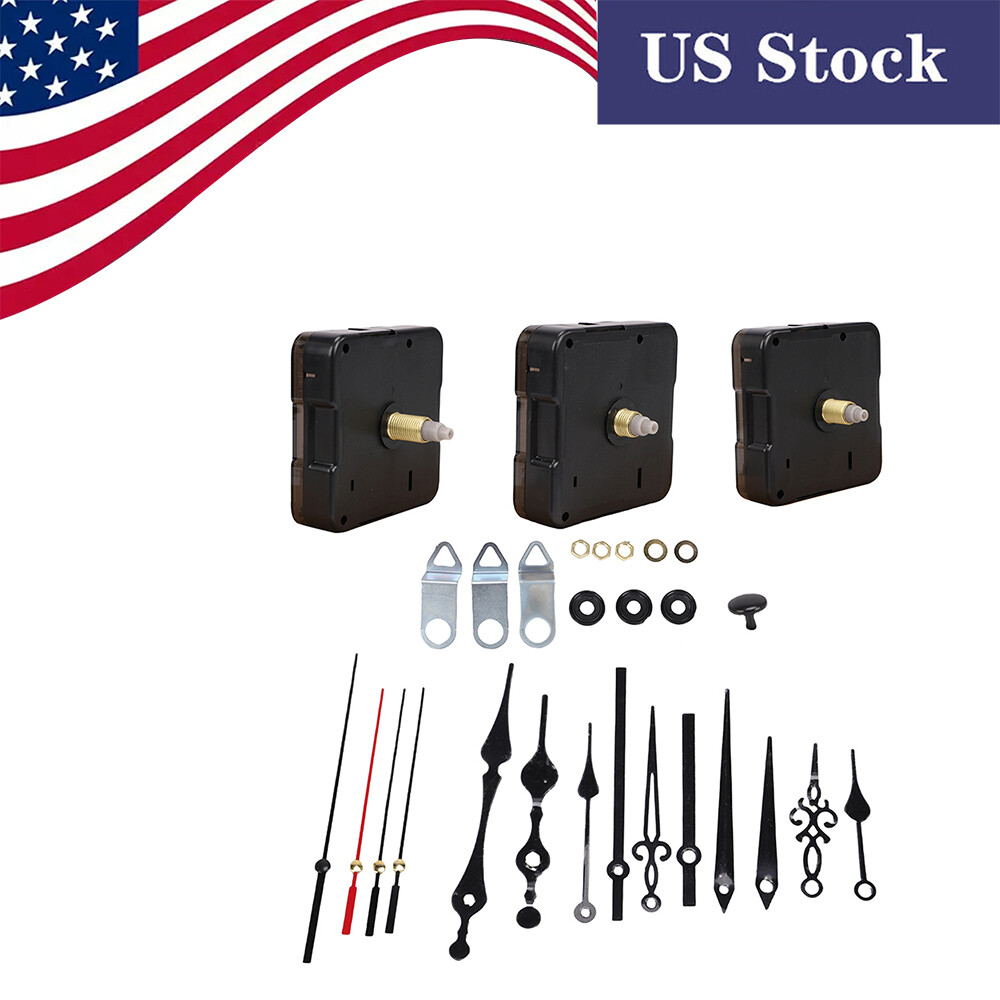 Quartz Clock Movement Mechanism DIY Repair Parts Replacement