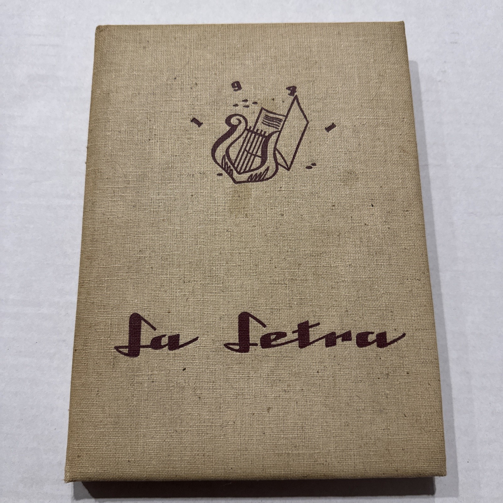 1941 University Redlands Yearbook La Letra World War 2 Japanese Students