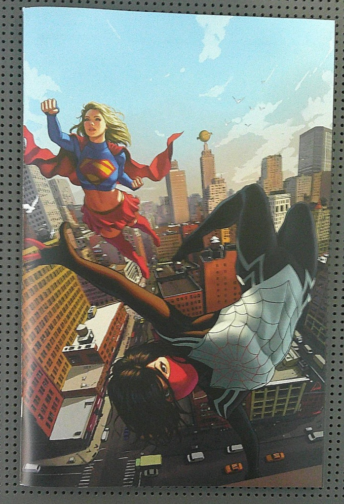 Marvel DC Spider-Man Superman #1 Marvel Comics 2026 1:100 Ivan Talavera Cover
