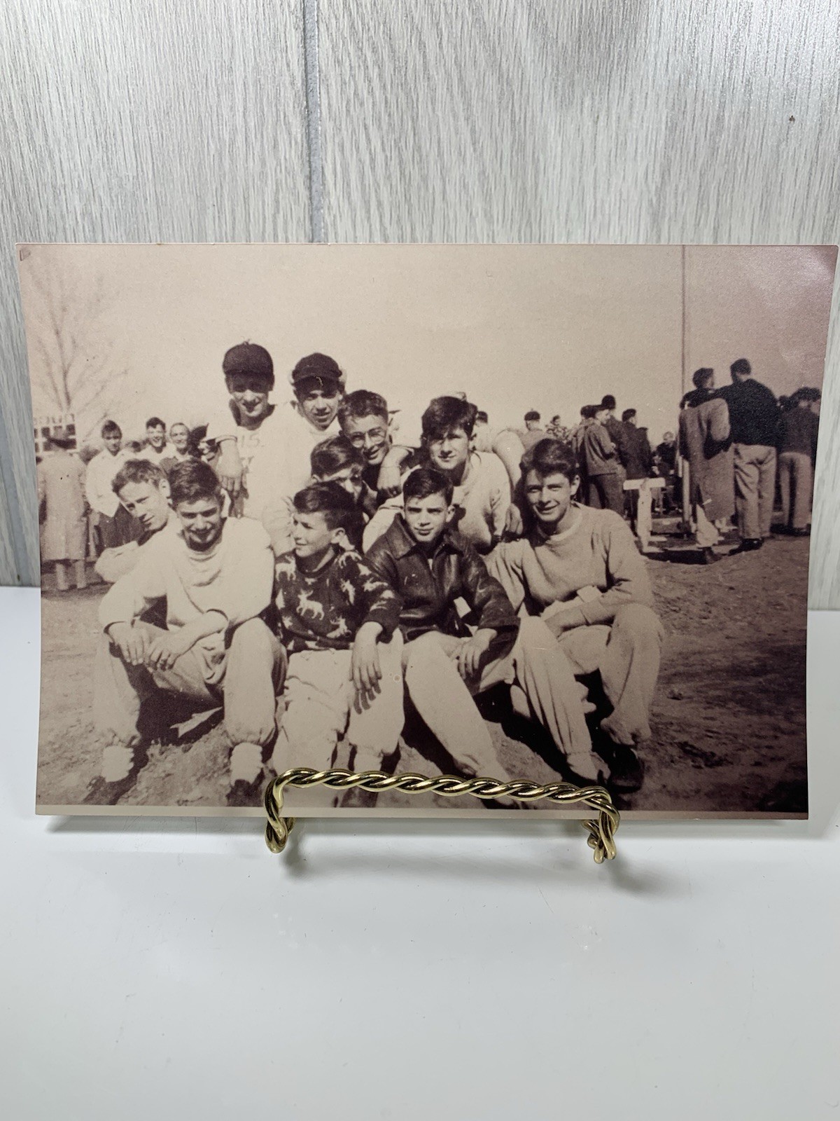 James Dean Original Photograph 5 X 7 Memorabilia Candid Picture 1949 Track Team