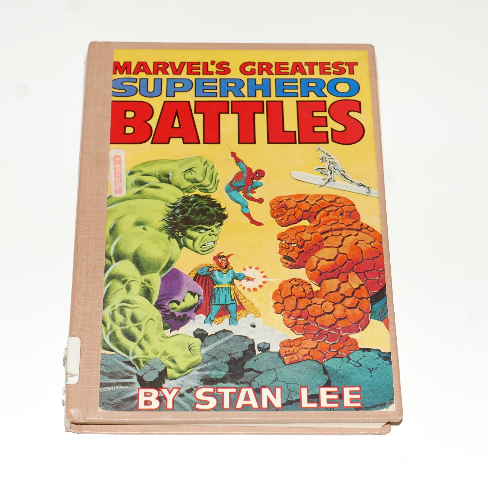 Marvel's Greatest Superhero Battles Fireside Hardcover EXTREMELY RARE HC Library