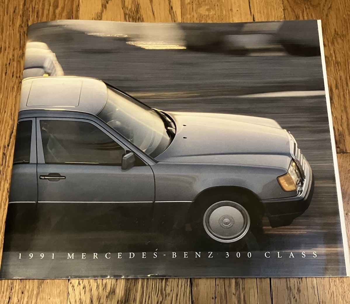 1991 Mercedes Benz 300 Class Deluxe Sales Brochure Vintage Booklet Catalog