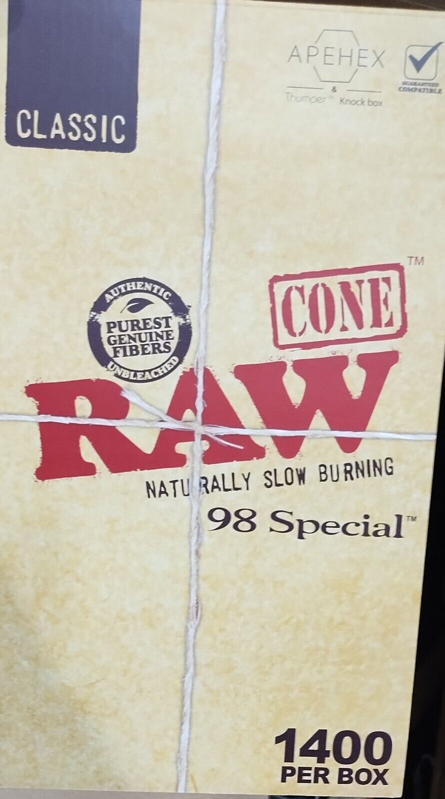 raw 98 special cones