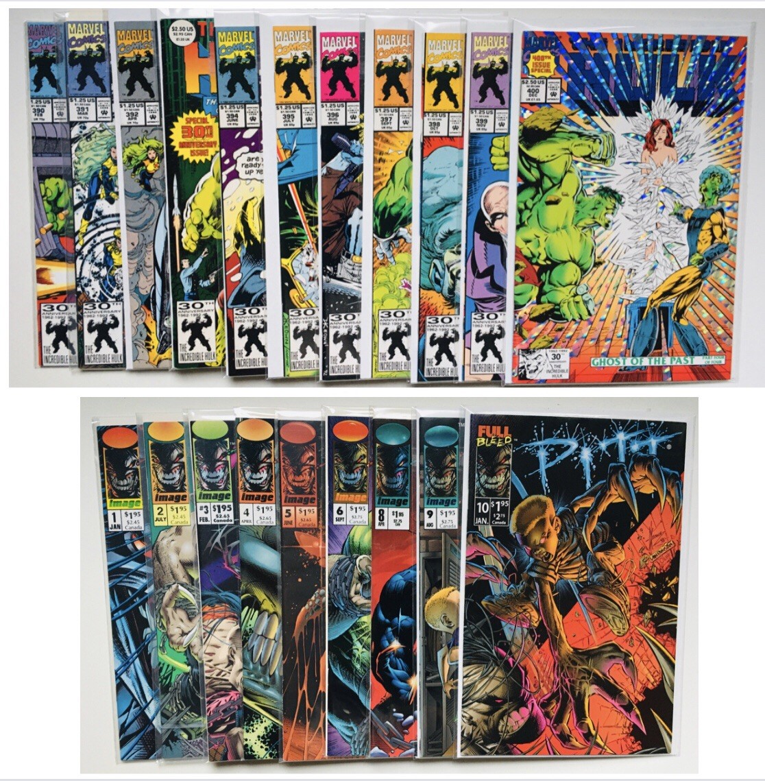 🔥The Incredible Hulk #390-#400 +The Pitt #1-6, #8,-10 (Dale Keown) Comic Lot🔥