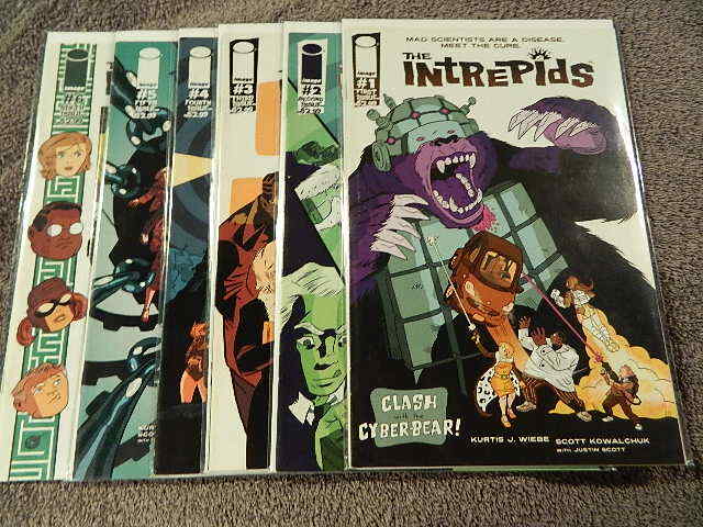 2011 IMAGE Comics THE INTREPIDS #1-6 Complete Limited Set - Mad Scientist VF/NM
