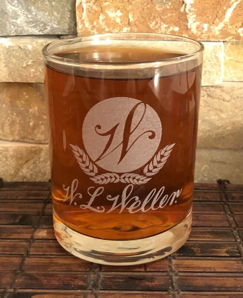 W.L. WELLER Collectible Whiskey Glass 8 Oz