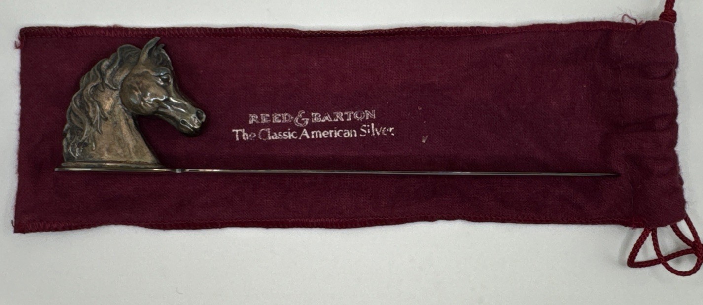 Reed & Barton 274 Horse Head Desk Letter Opener Silver Plate Vintage Equestrian
