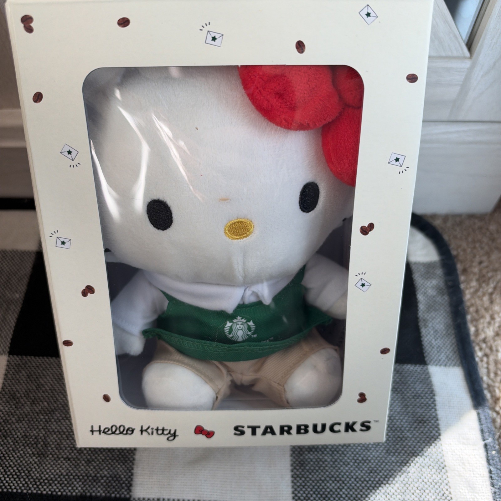 Starbucks x Hello Kitty 2025 Limited Edition Boxed Plush - NEW
