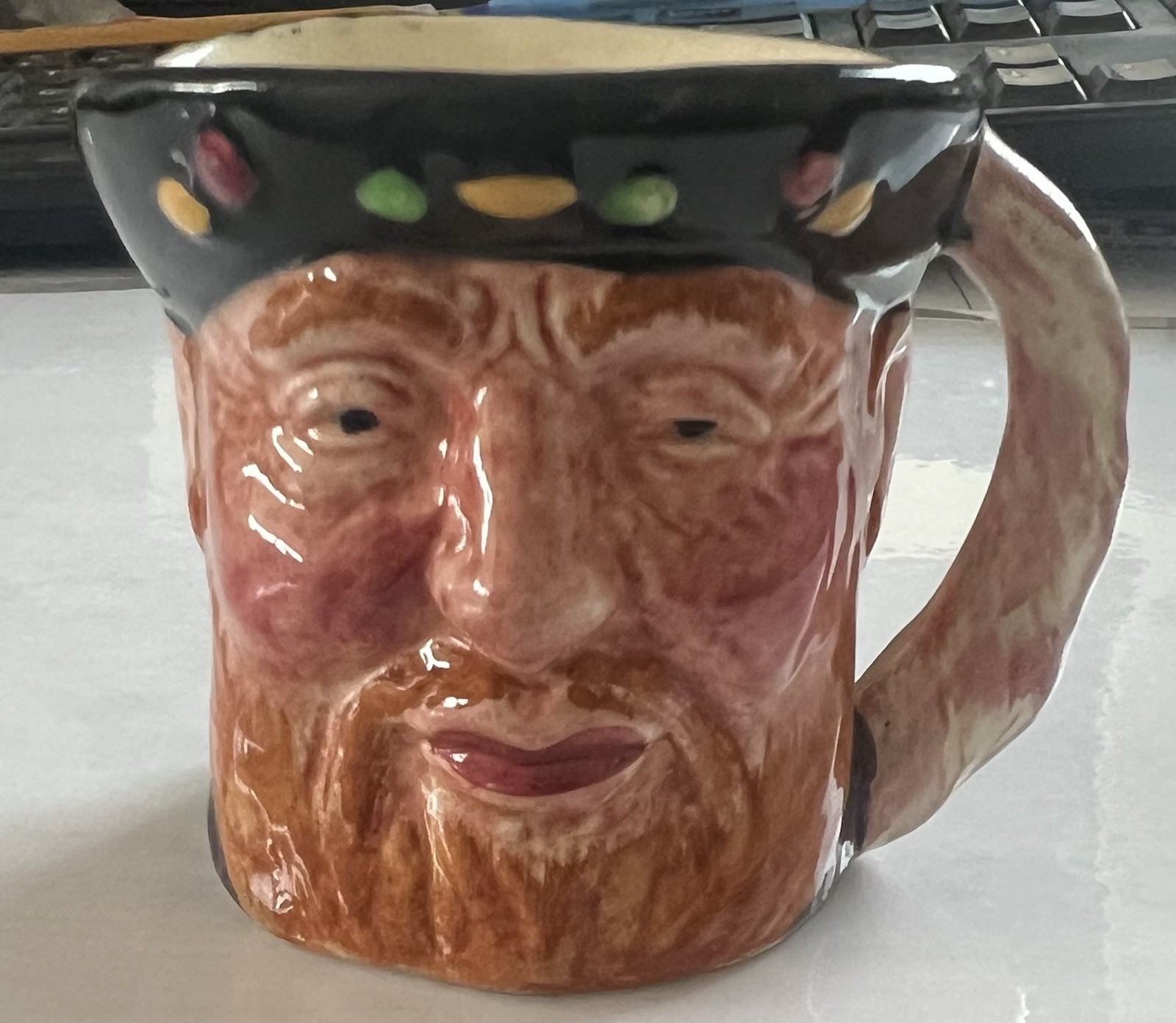 Vintage Lancaster Sandland - Henry V Toby Mug King Hal 2.5” Miniature England